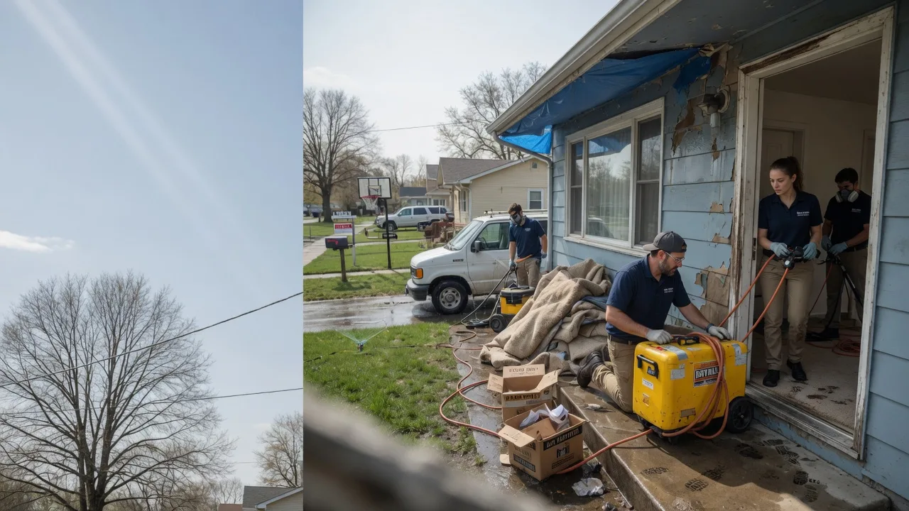 Basement Flood Cleanup in Kemp, OK near me